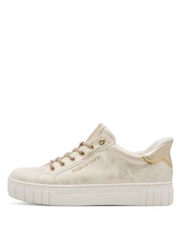 Marco Tozzi Sportliche Schnürschuhe in Beige