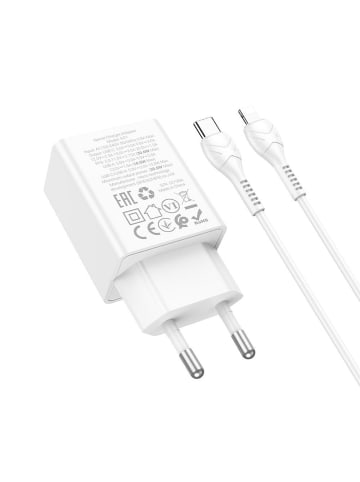 HOCO N71 Ladegerät USB-A & USB-C 30 W PD QC