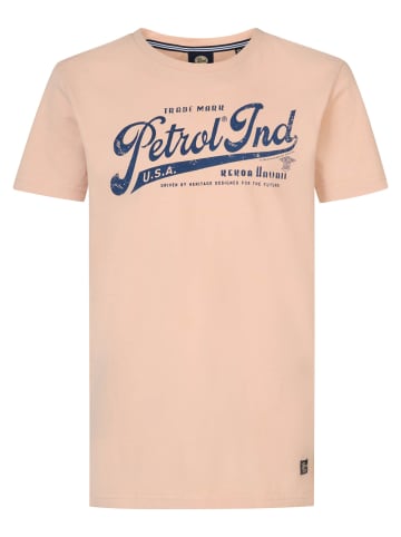Petrol Industries T-Shirt mit Aufdruck Coastcruiser in Rosa