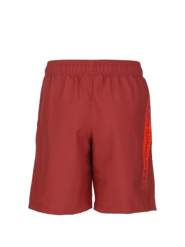 Under Armour Shorts Woven Graphic in rot / weiß