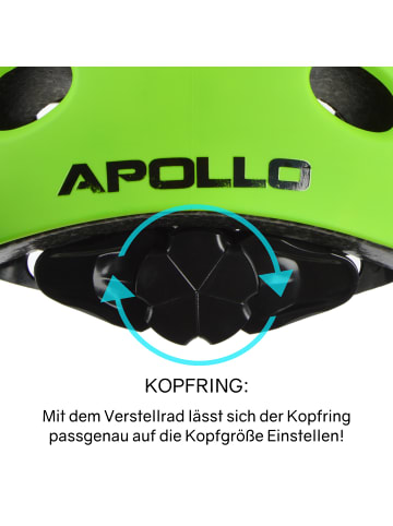 Apollo Skatehelm " Schutzhelm " in grün