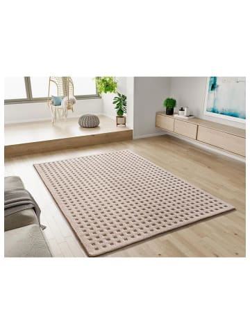 Atticgo Kurzflor-Teppich DIENA in weiß