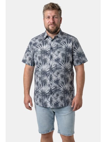 Men Plus Hemd in navy blau