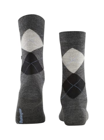 Burlington Socken Marylebone in Anthra mel