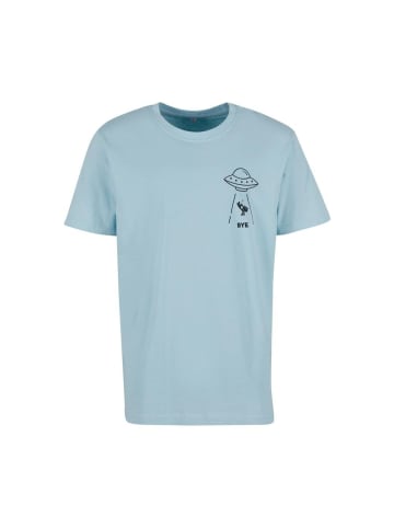 Mister Tee T-Shirt "Ufo Drop Tee" in Blau