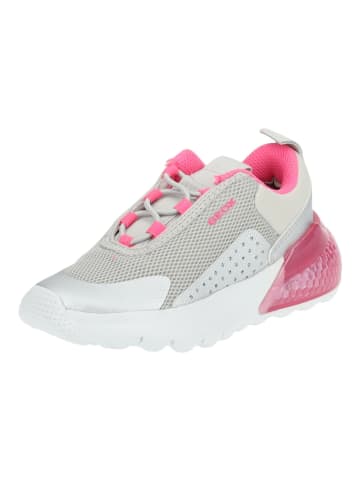 Geox Sneaker in Silber/Rosa