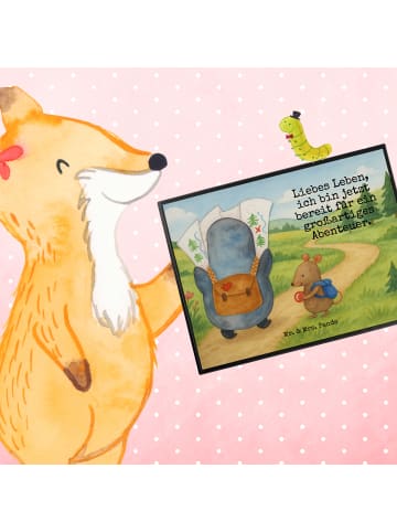 Mr. & Mrs. Panda schreibtischmatte Pinguin & Maus Wanderer Desig... in Weiß