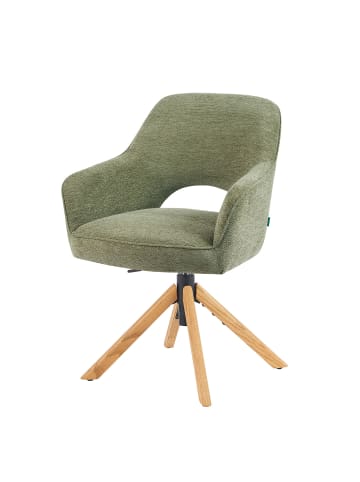DUBI Möbel 2er-Set: Bürostuhl Mika-Amia in Grün - (B)60 x (H)88 x  (T)65 cm