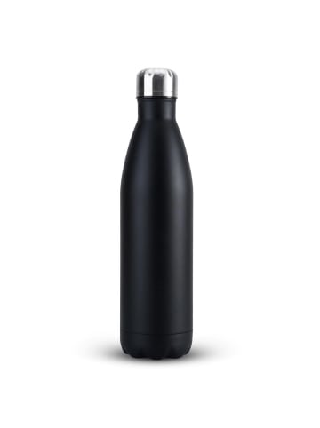 Intirilife Isolierflasche - 750ml in SCHWARZ