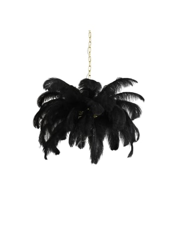 Light & Living Hängeleuchte Feather - Schwarz - Ø80cm