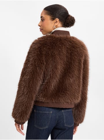 MARC CAIN COLLECTIONS Jacke mit Schurwolle-Anteil in braun