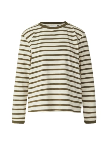 comma Shirt in beige oliv - 0001