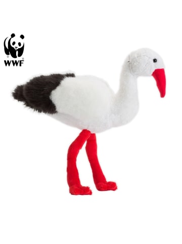 WWF Plüschtier - Storch (23cm) in weiß