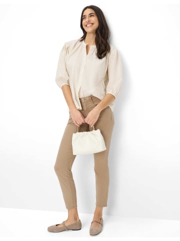 BRAX  SHAKIRA S 7/8 Röhrenjeans in Taupe