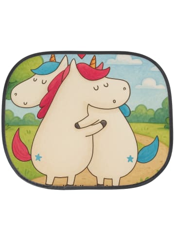 Mr. & Mrs. Panda sonnenschutz Einhorn Mitteilung Design ohne Spruch in Weiß