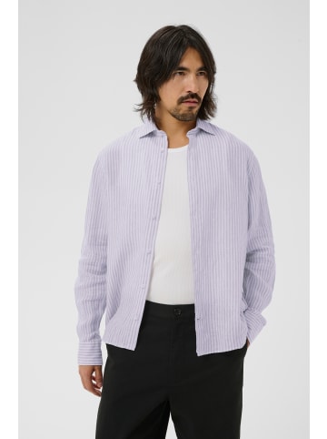 Matinique Langarm - Hemd MAmarc Gerade Passform in Lavender Aura