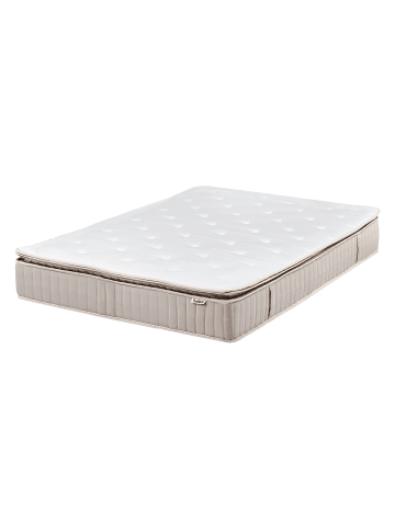 Beliani Matratze DAYDREAM in Weiß/Beige - (W) 120 x (H) 25 x (L) 200 cm