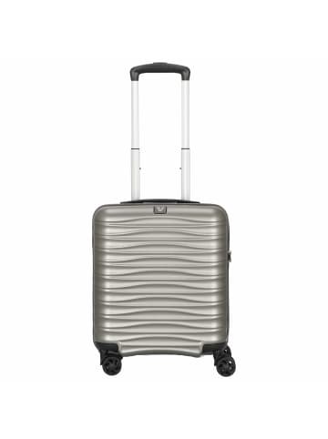 Roncato Wave - 4-Rollen-Kabinentrolley 45 cm (Easyjet Handgepäck) in champagne