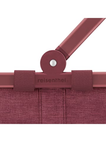 Reisenthel Carrybag Shopper Tasche 48 cm twist maroon
