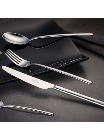Villeroy & Boch 180er Set Tafelbesteck Ella silber in silber