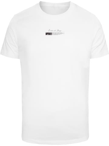 Mister Tee T-Shirt "Become the Change" in Weiß