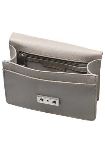 Seidenfelt Roros - Schultertasche 21 cm (soft cream) in light grey