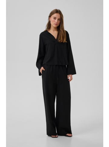 My Essential Wardrobe Bluse langarm DiasMW Box fit in Black