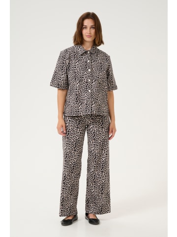 Kaffe Jeanshemd KAleonora in Classic Leopard Print