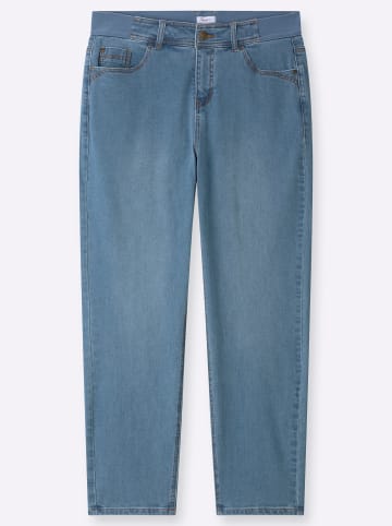 sheego Jeans in blue-bleached