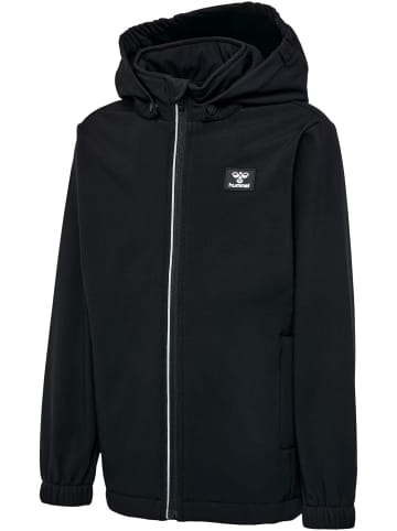 Hummel Hummel Softshell Jacke Hmlmars Kinder Atmungsaktiv Wasserabweisend Und Windabweisend in BLACK