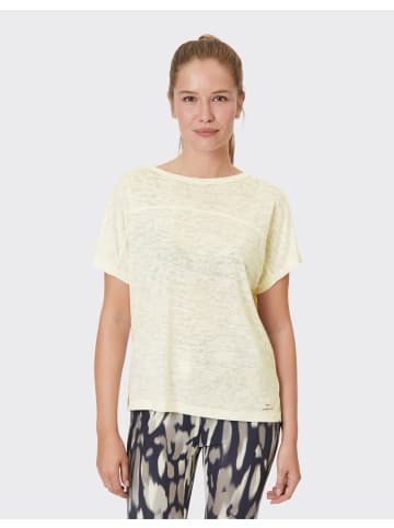 Venice Beach Rundhalsshirt VB Kayla in pale yellow