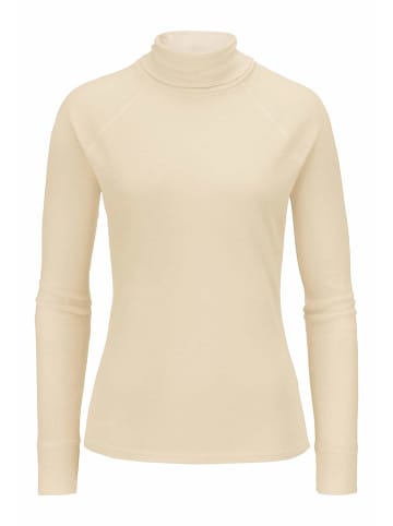 Hessnatur Hessnatur Longsleeve Slim aus Bio-Merinowolle und TENCEL™ Lyocell in vanille