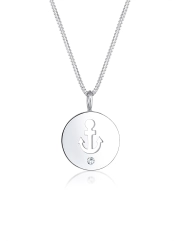 Elli Halskette 925 Sterling Silber Anker in Silber