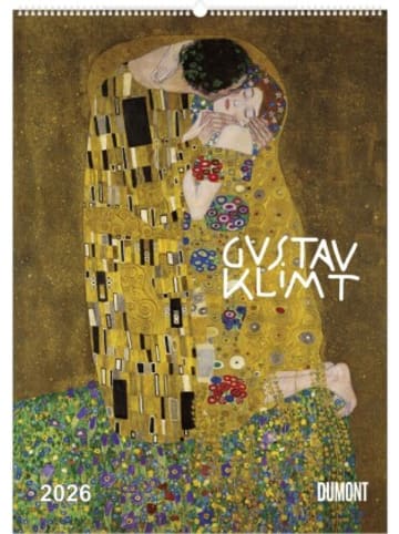 DuMont Kalenderverlag Kalender - DUMONT - Gustav Klimt 2026 - Kunst-Poster-Kalender 50 x 70 cm mit 12