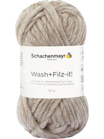 Schachenmayr since 1822 Filzgarne Wash+Filz-it!, 50g in Leinen melange