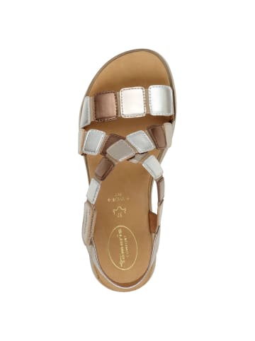 Tamaris WIDE FIT Sandalette in METALLIC COMB