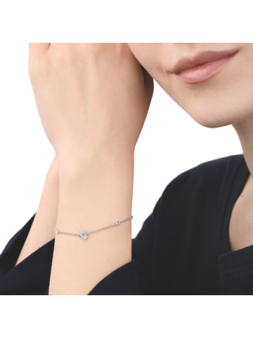 Tom Tailor Armband Silber 925, rhodiniert in silber