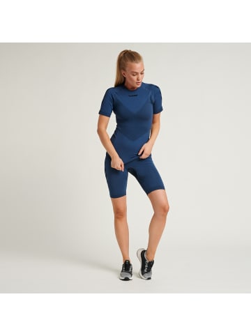 Hummel Tight Kurze Hose Hummel First Damen in DARK DENIM