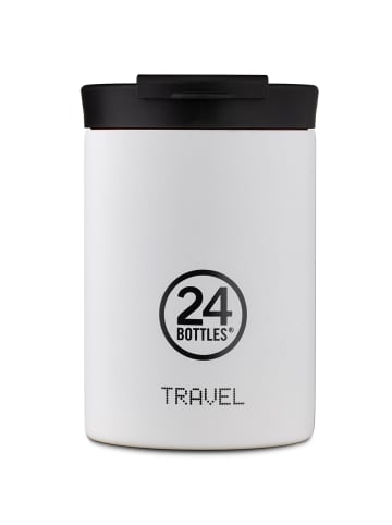 24Bottles Travel Trinkflasche 350 ml in stone ice white