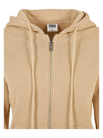 Urban Classics Zip-Kapuzenpullover in unionbeige