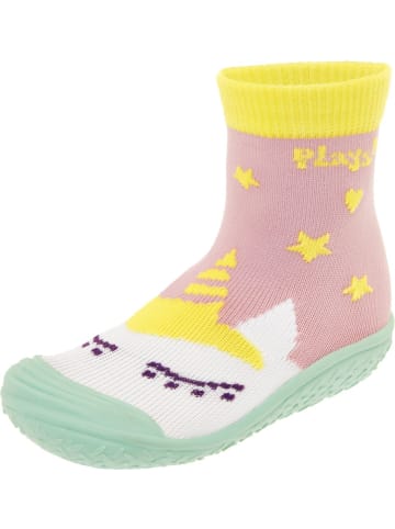 Playshoes "Aqua-Socke Einhorn" in Grün