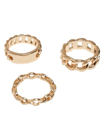 Urban Classics Urban Classics Ringe in gold