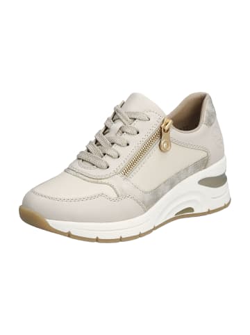 rieker Sneaker Wedges in Beige