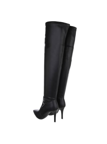 Ital-Design Stiefel in Schwarz