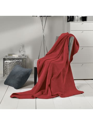 Erwin Müller Baumwolle Wohndecke in terra