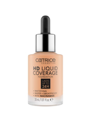 Catrice Flüssige Foundation mit HD-Abdeckung - 38 Honey Beige