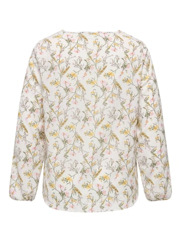 ONLY Carmakoma Bluse in Cloud Dancer