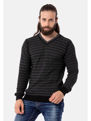 Cipo & Baxx Strickpullover in ANTHRACITE