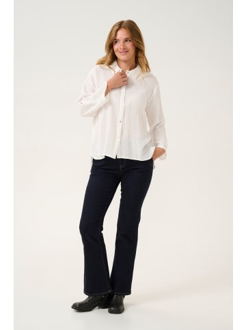 CULTURE Langarm-Hemd CUmyra Oversize fit in Spring Gardenia