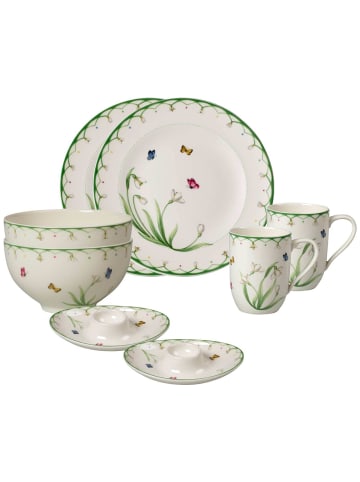 Villeroy & Boch 8-tlg. Breakfast for Two 8-teilig Colourful Spring in Bunt – in bunt